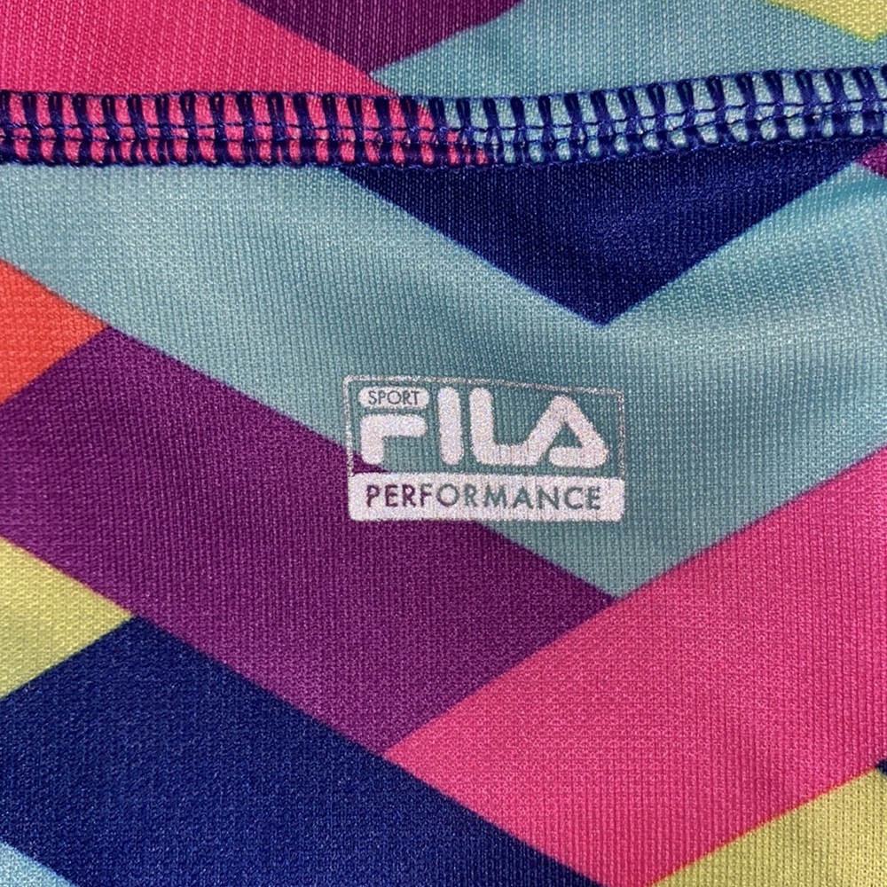 Fila Multi-Colored Workout Jacket - image 8